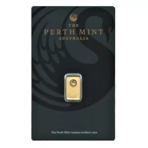 Perth Mint Goldbarren 1 Gramm 9999 Gold im original Blister - Bild 1 von 8