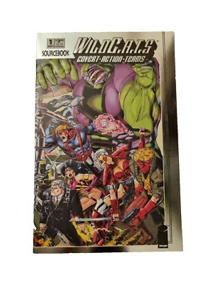 Wildcats Sourcebook No. 1 September 1993 First Printing Image Comics Foto 1 de 4