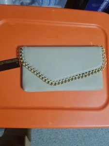 SASHA Purse, Clutch Color: Taupe Style: EC6671PU NWT - Picture 1 of 5