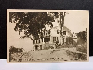 Postcard, Castine, Maine, Summer Residence F.P. Wood - Bild 1 von 2
