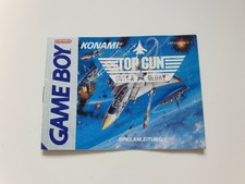 TOP GUN Spielanleitung Anleitung Nintendo GameBoy Classic Game Boy TOP Zustand