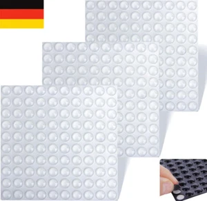 Schranktürpuffer, 100 Stück, Selbstklebende Gummipuffer, Schrankstopper DE - Picture 1 of 20