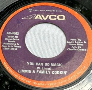 Limmie & Family Cookin' - You Can Do Magic/Spider 7" 45 RPM Soul VG - Imagen 1 de 2
