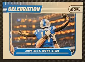 2024 Score Celebration #C-ASB Amon-Ra St Brown! - Picture 1 of 2