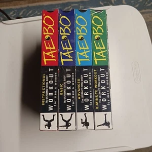 Tae Bo Workout Tapes VCR - Picture 1 of 3