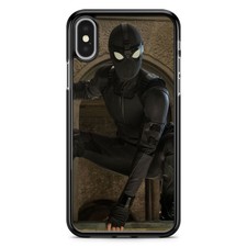 Spider-man Far from Home Black for iPhone Case XS MAX