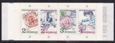 Album Treasures Sweden Scott # 1588a Stockholmia 86 Complete Booklet MNH - Image 1 of 2