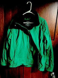 Chaqueta verde L. L. Bean con revestimiento revomeable RN71341 VN03161 - Imagen 1 de 5