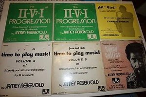 Lot of 6: Jamey Aebersold Jazz Vol. 3, 5, 6, 8 (Good-Very Good) No booklets LP - Picture 1 of 9