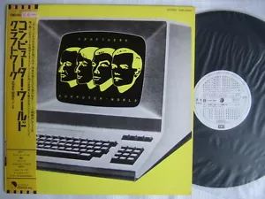 PROMO WHITE LABEL / KRAFTWERK COMPUTER WORLD / MINT VINYL WITH OBI - Foto 1 di 1