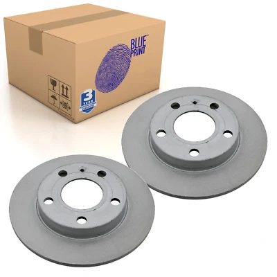 Pair of Rear Brake Disc Fits Seat Exeo 3R OE 8E0615601P Blue Print ADV184323 - Image 1 of 4