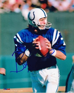 BERT JONES SIGNED BALTIMORE COLTS 8X10 PHOTO #12 76 MVP - Picture 1 of 1