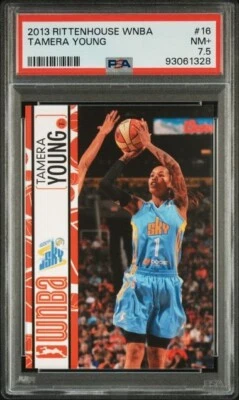 2013 Rittenhouse WNBA TAMERA YOUNG PSA 7.5 CHICAGO SKY - Image 1 of 2