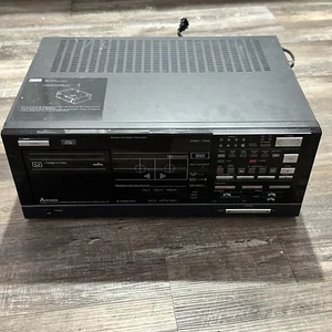 Mitsubishi DA-L90 Stereo Reciever 7 Cassette Autochanger No Remote Untested - Picture 1 of 9