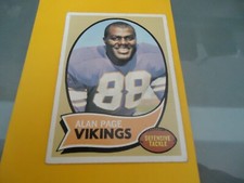 ALAN PAGE 1970 TOPPS FOOTBALL  CARD #59 COMBINED SHIPPING NICE SHAPE VIKINGS