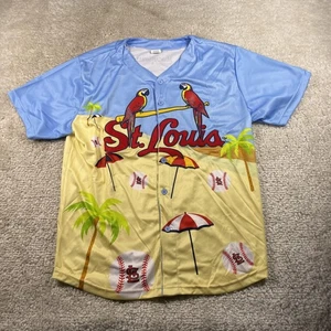 St. Louis Cardinals Jersey Shirt Mens XL Margaritaville Jimmy Buffett Beach SGA - Picture 1 of 9