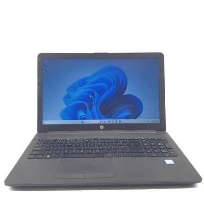 Cheap i5 HP Laptop 250 G7 i5-8265U 8GB RAM 256GB SSD DVD/CD Player Windows 10 - Image 1 of 4