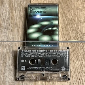 Styles of Beyond  2000 Fold Cassette 1999 Underground Hip Hop Super Rare Tape - Imagen 1 de 9