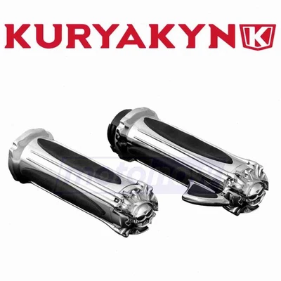 Kuryakyn Zombie Grips for 2010-2011 Harley Davidson FLHXXX Street Glide ix Foto 1 de 4