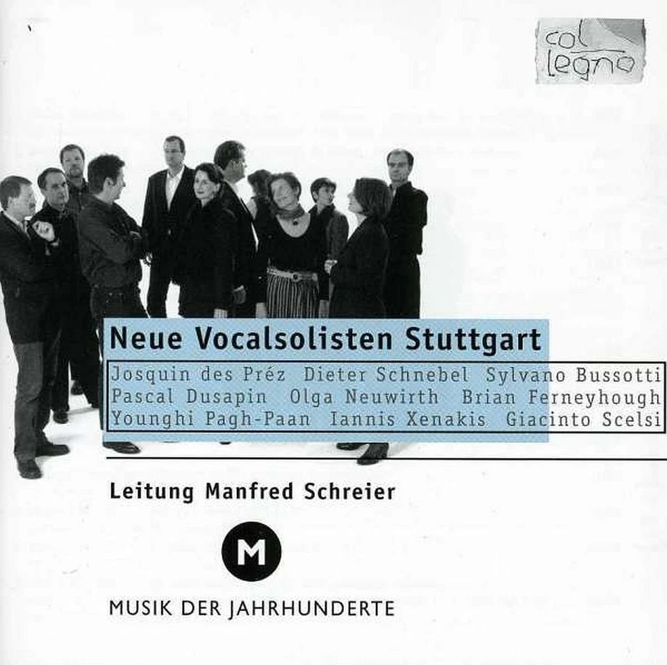 NEW VOCAL SOLOISTS OF STUTTGART/SCHREIER Neue Vocalsolisten Stuttgart (CD) Album - Bild 1 von 1