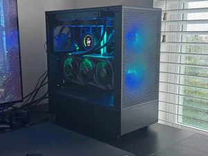 AMD 7800X3D, NVIDIA RTX 3080, 1TB NVME SSD, 32gb RAM, 4K Custom RGB Gaming PC - Picture 1 of 3