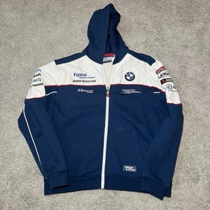Tyco BMW Motorrad Racing Men's Full Zip Fleece Jacket Age 12-13 Adult Small S - Picture 1 of 13