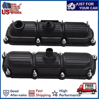 2 крышки клапанов для 04–10 Dodge Grand Caravan Chrysler Town & Country 3,3 л 3,8 л - Изображение 1 из 4