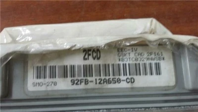 92FB12A650CD centralina per FORD FIESTA III (GFJ) 1.8 16V 105973 - Immagine 1 di 2