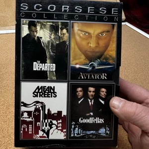 Scorsese Collection 4-Movie DVD Set -Departed, Goodfellas, Aviator, Mean Streets - Picture 1 of 8