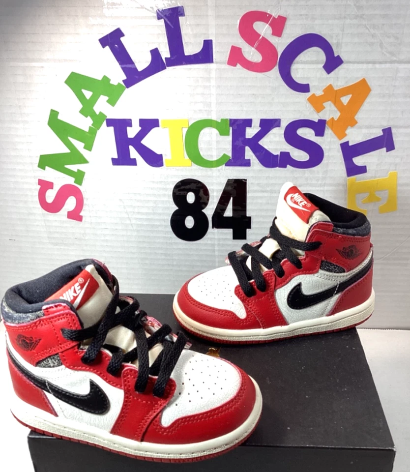 Nike Jordan 1 Retro Alto OG Chicago Lost and Found Niño Pequeño Talla 7C Foto 1 de 4