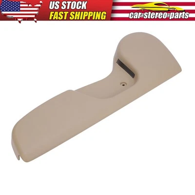 Moldura frontal lateral do motorista bronzeada/bege acabamento de assento LH para Toyota Tacoma 2001-2004 - Imagem 1 de 4