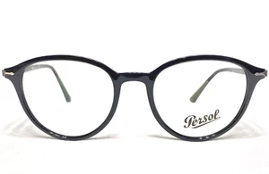 PERSOL PO 3169-V 1041 GLÄNZEND SCHWARZE BRILLE RX 50-19-145 MM ITALIEN NEU MIT HÜLLE - Bild 1 von 6