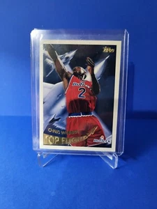 Chris Webber 1995-96 Topps Top Flight Insert #TF8 Washington Bullets HOF - Picture 1 of 3