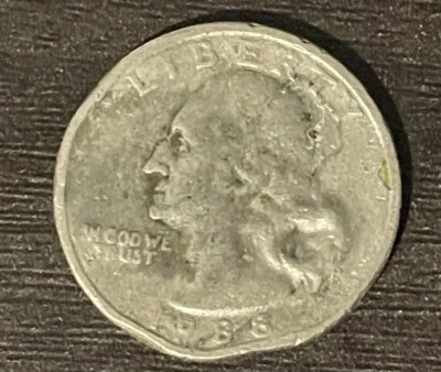 1998 p washington quarter Stamping Error - Image 1 of 2