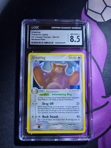 Ursaring 18/115 Reverse Holo EX Unseen Forces Pokemon 2005 CGC 8.5 NearMint/Mint - Bild 1 von 2