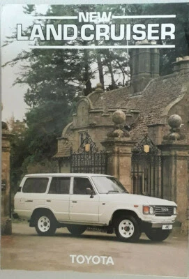 Toyota Land Cruiser Brochure 1983 - Image 1 of 2