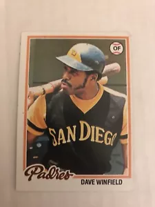 1978 Topps Dave Winfield #530 New York Yankees San Diego Padres 1.00 Shipping - Picture 1 of 2