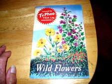 TY-PHOO TEA ALBUM OF WILD FLOWERS - FULL SET LOOSE INSIDE.