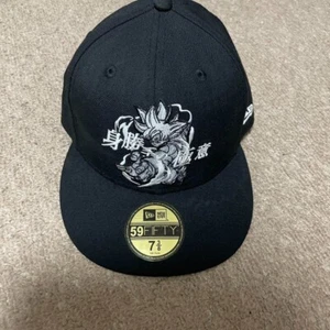 NEW ERA DRAGON BALL GOKU HAT 7 3/8 - Picture 1 of 12