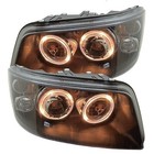 For VW Transporter T5 03-10 Black Angel Eye Projector Headlights Lamps LHD/Rhd