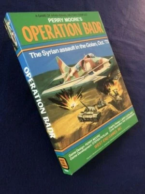 OPERATION BADR: Syrian Assault, October 1973 by WEG. UNPUNCHED! +3 BONUS! EX! - Image 1 of 4
