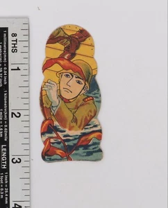 Vintage Menko Playing Card Japanese Military 1930' China - Japan War Pop Art 112 - Picture 1 of 2