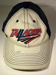 Nascar Fanatics Talladega Super Speedway Meshback Distressed Cap Hat Adjustable - Picture 1 of 16