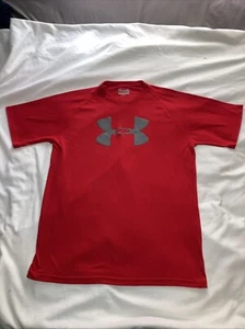 Under Armour Herren Gr. Large T-Shirt Heat Gear Loose Fit, rot - Bild 1 von 7