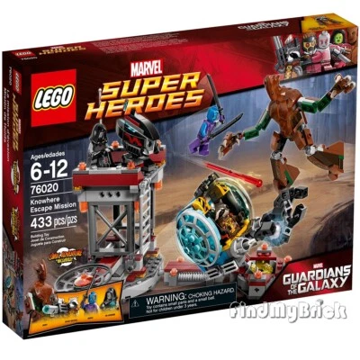Lego Heroes Guardianes de la Galaxia 76020 Knowhere Escape Mission - Sellado NUEVO Foto 1 de 2