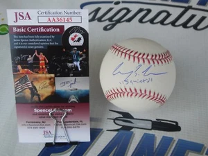 Squints Chauncey Leopardi The Sandlot signiert OML Baseball JSA COA   - Bild 1 von 2