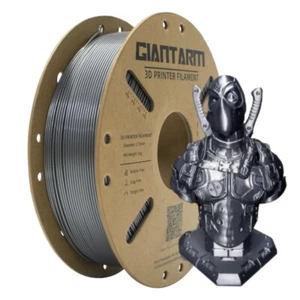 GIANTARM PETG Filament Coil Silber 1KG 1.75mm Verbrauchsmaterial für 3D Drucker - Afbeelding 1 van 10