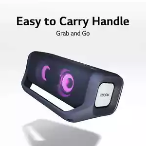 LG XBOOM Go P7 Portable Wireless Bluetooth Outdoor/Party Speaker - Black - NEW - Picture 1 of 6