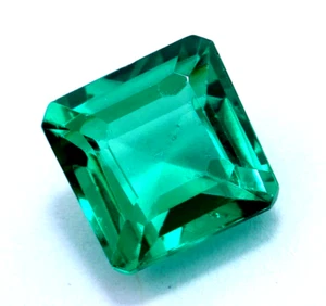 Piedra Preciosa Suelta Esmeralda Verde Colombiana Natural Certificado 9,60 quilates - Imagen 1 de 6