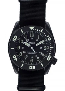 MWC Depthmaster 3,280ft Water Resistant Military Divers Watch - 10 Year Battery! - Picture 1 of 6